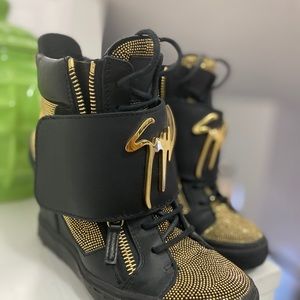 GiuseppeZanotti Side Zip Fastening Hi-top Sneakers
